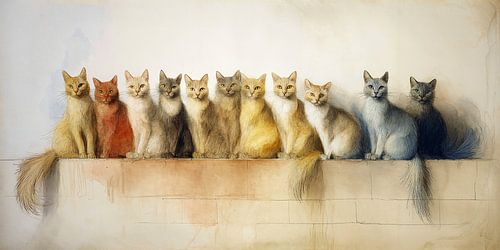 The Cat Wall no. 4
