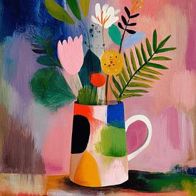 Fröhliche Blüten I von Studio Allee