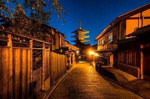 Tempel Kyoto, Japan von Michael Bollen