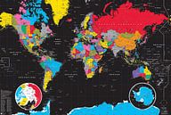 Wereldkaart van MAPOM Geoatlas thumbnail