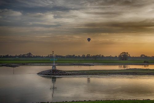 Rhein und IJssel teilen von Karlo Bolder
