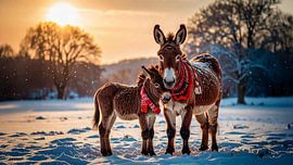 Christmas in the snow... by Ans Bastiaanssen