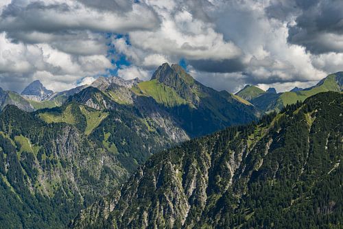 de Höfats in de Allgäuer Alpen