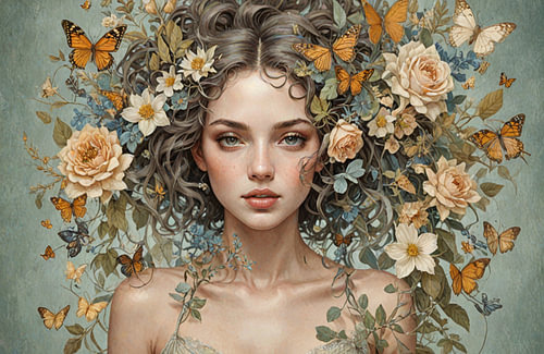 Blossom Portrait