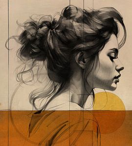 Portraits Jaune-Orange
