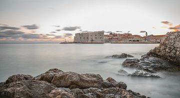 Dubrovnik - Old port by Sabine Wagner