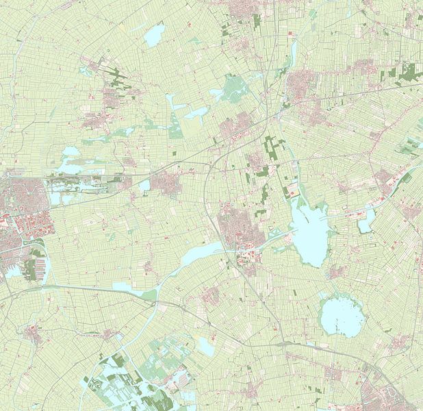 Carte de Tytsjerksteradiel par Rebel Ontwerp