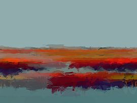 Landscape – Dawn. by Alies werk