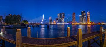 Panorama Rotterdam Wilhelminapier by Evert Buitendijk