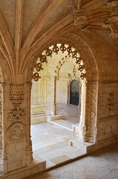 Mosteiro dos Jeronimos, Lissabon, Portugal van Carolina Reina