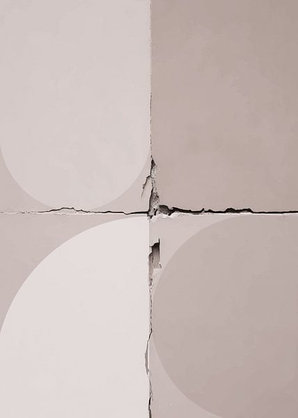 TW living - abstract modern broken concrete von TW living