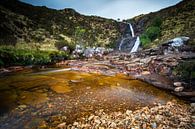 Isle-of-Skye Schotland: Blackhill waterfall van Remco Bosshard thumbnail