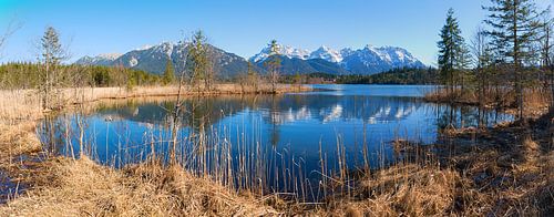 Landschaftsidylle am Barmsee Oberbayern