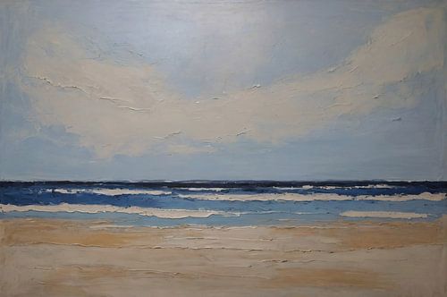 Minimalist beach by Art & Soul Creations