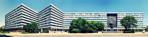 Chemnitz Karl-Marx-Monument Panorama