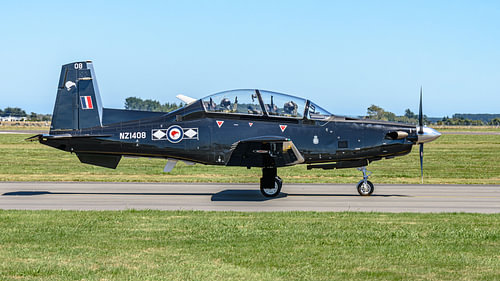 Beechcraft T-6C Texan II Turboprop-Schulungsflugzeug. von Jaap van den Berg