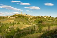 San Gimignano in der Toskana von Michael Valjak Miniaturansicht