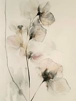 Flowers, Japandi style