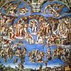 Michelangelo. Sixtijnse Kapel, Laatste oordeel van 1000 Schilderijen