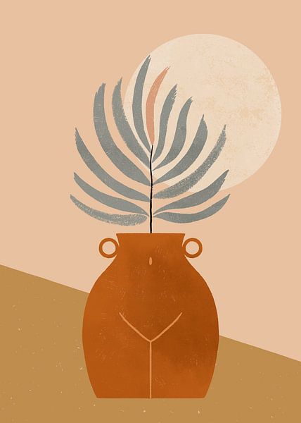 Whimsical Vases 03 by Katarzyna Gąsiorowska