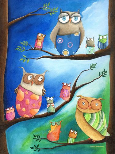 Die Eulen Schule von Sonja Mengkowski