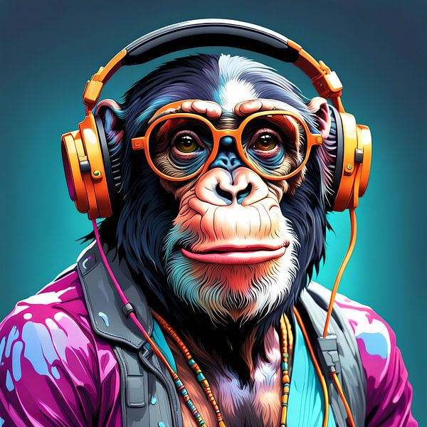 Discomonkey by Avia Dezigns