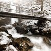 Winterkaskade unter der Brücke von Fabrizio Micciche
