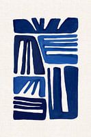Indigo Form I, Eva Watts 