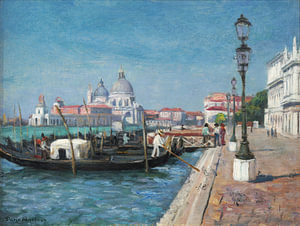 Dario Villares Barbosa, Venedig, um 1920