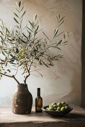 Olijf stilleven van Poster Art Shop