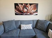 Customer photo: Lotus flower Abstract VII by Jacky