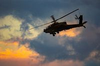 Apache at sunset