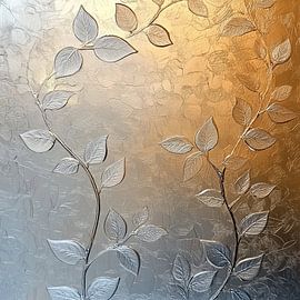 Feuilles de crème sur Collection Moderne