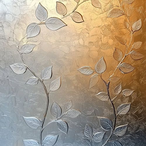 Feuilles de crème sur Collection Moderne