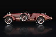 Hispano Suiza H6 Tulpenhout Zijaanzicht van Jan Keteleer thumbnail