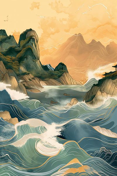Eastern landscape by Imagine