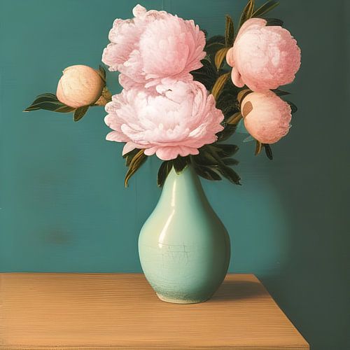 Pioenrozen compositie 5