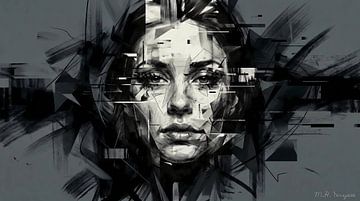 Silent Chaos van Art by Monique Dersjant