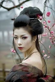 malerisches japanisches Porträt von Egon Zitter