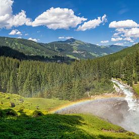 Die Krimmler Wasserfälle in Österreich von John Stuij