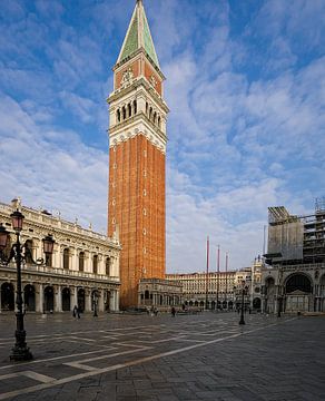 San marco square in evening light by Ed Dorrestein
