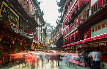 De Stadsgod Tempel of Chenghuang Miao gebied van Yevgen Belich