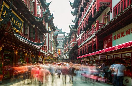 De Stadsgod Tempel of Chenghuang Miao gebied