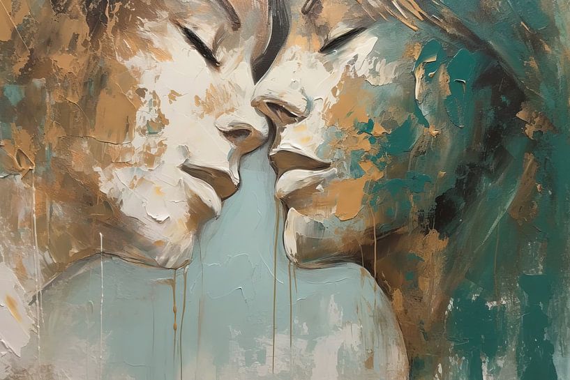 Painting Mystic Companions | Embrace me by Eye catching paintings