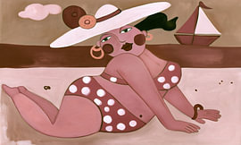 Strand-Babe von Jacky