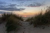 het strand op Texel