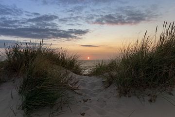 het strand op Texel van thomaswphotography