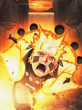 Naruto Uzumaki grote kracht binnenin van veronic salton
