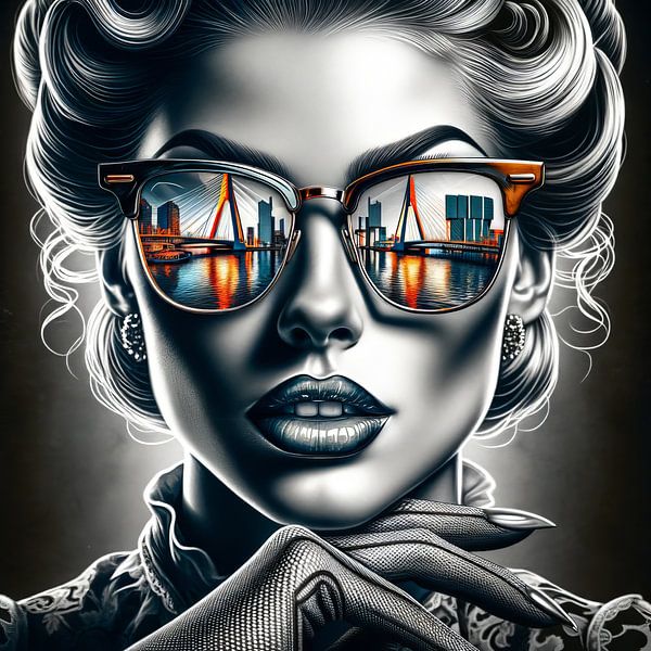 Reflection from Rotterdam I by Art Studio RNLD
