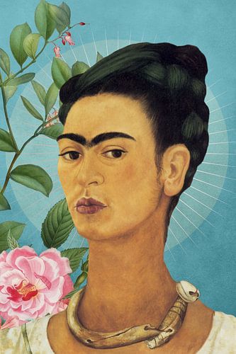 The Garden of Frida – Blue Edition van Marja van den Hurk